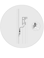 Montageanleitung XXL Wandbild & LED Bilder | Picoration.com Piktogramm Wandbild Aufhängung