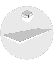 Montageanleitung XXL Wandbild & LED Bilder | Picoration.com Piktogramm: Gummikeder in den Rahmen einklappen und eindrücken