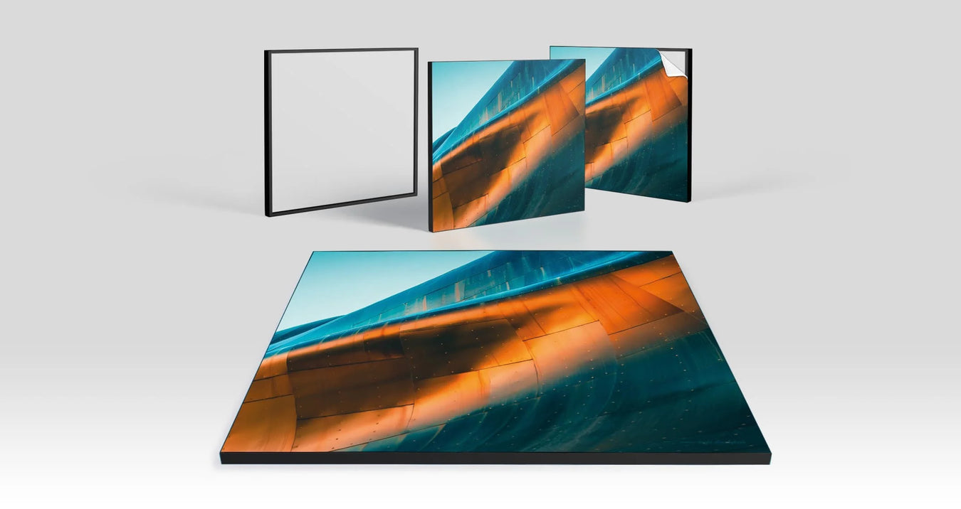 Picoration.com | XXL Wandbilder| LED Leuchtbilder Wandbild aus Textilspannrahmen ohne Beleuchtung