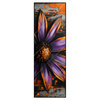 Led Wandbild Abstrakte Blume In Orange Lila Schmal Produktvorschau Frontal