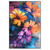 Led Wandbild Abstrakte Blumenpracht Hochformat Produktvorschau Frontal
