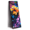 Led Wandbild Abstrakte Blumenpracht Schmal Produktvorschau Seitlich
