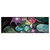 Led Wandbild Abstrakte Bunte Blasen Panorama Produktvorschau Frontal