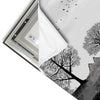 Led Wandbild Abstrakte Landschaft No 2 Hochformat Materialvorschau