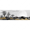 Led Wandbild Abstrakte Landschaft No 2 Panorama Motivvorschau