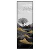 Led Wandbild Abstrakte Landschaft No 2 Schmal Produktvorschau Frontal