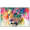 Led Wandbild Abstrakte Loewin Querformat Produktvorschau Frontal
