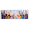 Led Wandbild Abstrakte Skyline No 2 Panorama Produktvorschau Frontal