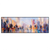 Led Wandbild Abstrakte Skyline No 2 Panorama Produktvorschau Frontal