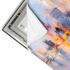 Led Wandbild Abstrakte Skyline No 2 Quadrat Materialvorschau