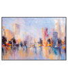 Led Wandbild Abstrakte Skyline No 2 Querformat Produktvorschau Frontal