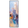 Led Wandbild Abstrakte Skyline No 2 Schmal Produktvorschau Frontal