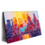 Led Wandbild Abstrakte Skyline Querformat Produktvorschau Seitlich