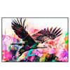 Led Wandbild Abstrakter Adler Querformat Produktvorschau Frontal