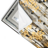 Led Wandbild Abstrakter Birkenwald Querformat Materialvorschau