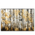Led Wandbild Abstrakter Birkenwald Querformat Produktvorschau Frontal