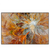 Led Wandbild Abstrakter Bluetenzauber In Orange Querformat Produktvorschau Frontal