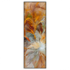 Led Wandbild Abstrakter Bluetenzauber In Orange Schmal Produktvorschau Frontal