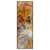 Led Wandbild Abstrakter Bluetenzauber In Orange Schmal Produktvorschau Frontal