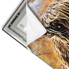 Led Wandbild Abstrakter Highlander Hochformat Materialvorschau