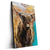 Led Wandbild Abstrakter Highlander Hochformat Produktvorschau Seitlich
