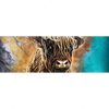Led Wandbild Abstrakter Highlander Panorama Motivvorschau