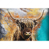 Led Wandbild Abstrakter Highlander Querformat Motivvorschau