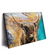 Led Wandbild Abstrakter Highlander Querformat Produktvorschau Seitlich