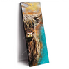Led Wandbild Abstrakter Highlander Schmal Produktvorschau Seitlich