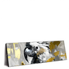 Led Wandbild Abstrakter Papagei Mit Gold Panorama Produktvorschau Seitlich