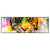 Led Wandbild Abstrakter Tiger Panorama Produktvorschau Frontal