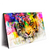 Led Wandbild Abstrakter Tiger Querformat Produktvorschau Seitlich