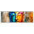 Led Wandbild Abstraktes Buddha Gesicht Panorama Produktvorschau Frontal