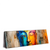 Led Wandbild Abstraktes Buddha Gesicht Panorama Produktvorschau Seitlich