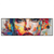 Led Wandbild Abstraktes Frauenportraet Aurora Panorama Produktvorschau Frontal