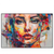 Led Wandbild Abstraktes Frauenportraet Aurora Querformat Produktvorschau Frontal