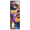 Led Wandbild Abstraktes Frauenportraet Dilara Schmal Produktvorschau Frontal
