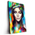 Led Wandbild Abstraktes Frauenportraet Scarlett Hochformat Produktvorschau Seitlich