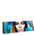 Led Wandbild Abstraktes Frauenportraet Scarlett Panorama Produktvorschau Seitlich