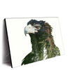 Led Wandbild Adler Wald Querformat Produktvorschau Seitlich