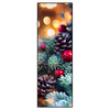 Led Wandbild Adventskerze Mit Weihnachtsschmuck Schmal Produktvorschau Frontal