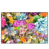 Led Wandbild Aeffchen Blumen Querformat Produktvorschau Frontal