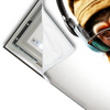 Led Wandbild Affe Mit Kopfhoerern Brille Querformat Materialvorschau