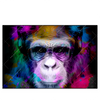 Led Wandbild Affe Pop Art No 1 Querformat Produktvorschau Frontal