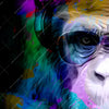 Led Wandbild Affe Pop Art No 1 Querformat Zoom
