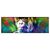 Led Wandbild Affe Pop Art No 2 Panorama Produktvorschau Frontal