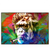 Led Wandbild Affe Pop Art No 2 Querformat Produktvorschau Frontal