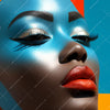 Led Wandbild Afrikanische Frau Mit Turban Querformat Zoom