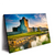 Led Wandbild Alte Burg Mit See Querformat Produktvorschau Seitlich