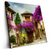 Led Wandbild Altstadt Der Provence Quadrat Produktvorschau Seitlich